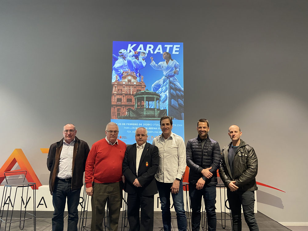 Más de 800 participantes compiten en Navarra Arena en la primera fase de la Liga Nacional de Kárate